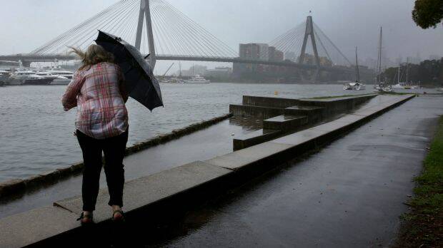 Rain continues to fall across Sydney