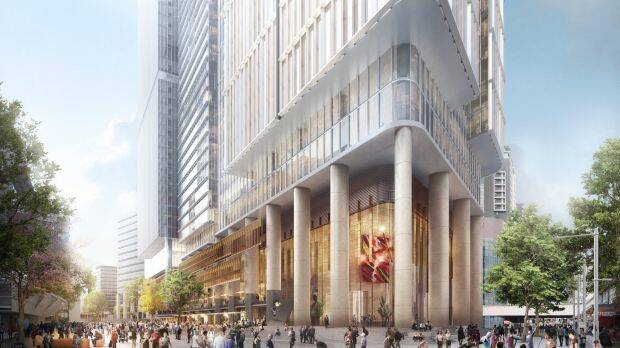 Walker Corporation's proposed new commercial tower at 6 and 8 Parramatta Square. Photo: Supplied