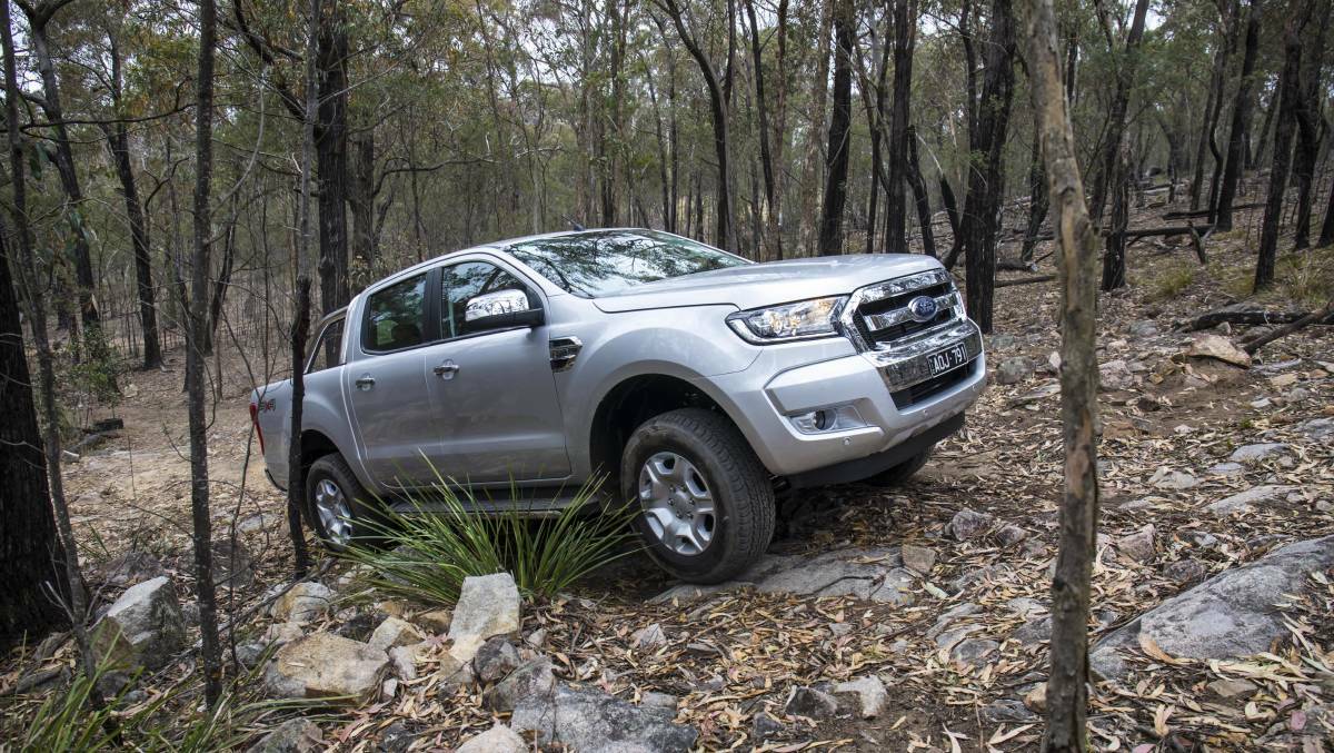  A Ford Ranger. Picture: Mark Bean