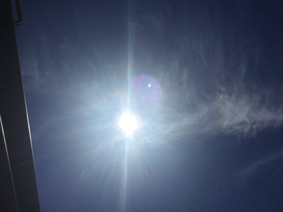 Residents can expect hot weather conditions over the coming days. Picture: Josh Bartlett