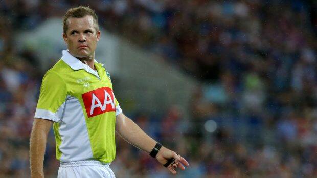 Experienced: Former NRL referee Chris James officiated 228 first-grade games. Photo: NRL imagery