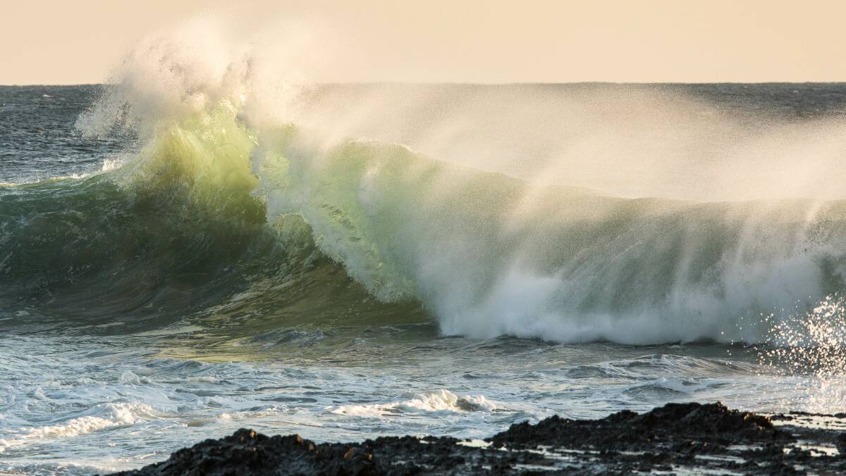 More wild surf action at Snapper Rocks, Queensland.  Photo by Judith Conning.