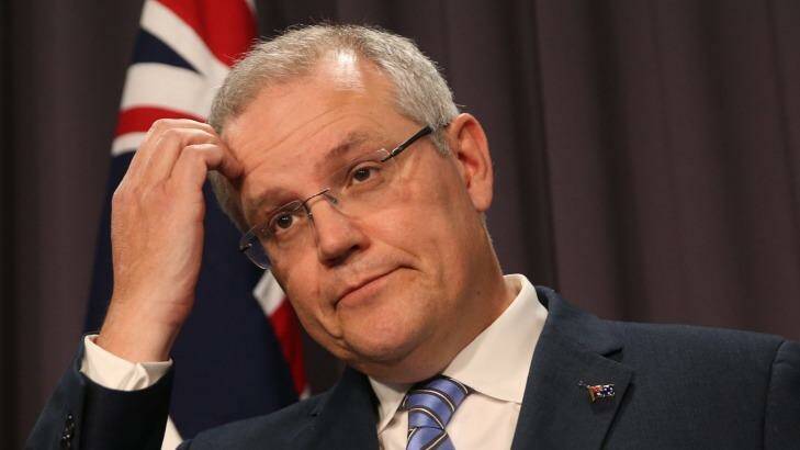 Treasurer Scott Morrison will discuss housing affordability in a speech on Monday.  Photo: Andrew Meares