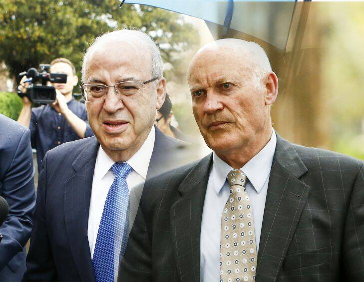 SYDNEY, AUSTRALIA - DECEMBER 15:  Eddie Obeid arrives to Darlinghurst court complex for sentencing on December 15, 2016 in Sydney, Australia.  (Photo by Daniel Munoz/Fairfax Media) COMPOSITE IMAGE
SMH NEWS - Court - Eddie Obeid - DarlinghurstSYDNEY, AUSTRALIA - DECEMBER 15: Eddie Obeid arrives to Darlinghurst court complex for sentencing on December 15, 2016 in Sydney, Australia. (Photo by Daniel Munoz/Fairfax Media)
SYDNEY, AUSTRALIA - FEBRUARY 08: Ian McDonald arrives to Darlinghurst court for his trial for misconduct in public office on February 8, 2017 in Sydney, Australia. (Photo by Daniel Munoz/Fairfax Media)