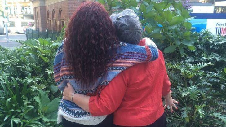 A woman (left) who was raped by a man who advertised for a flatmate has urged other victims to stand up to their attackers.  Photo: Emma Partridge 