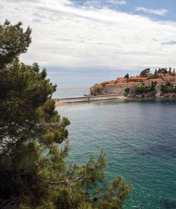 Adriatic idyll: (From main) Sveti
Stefan dates from about 1440. Photo: Leisa Tyler