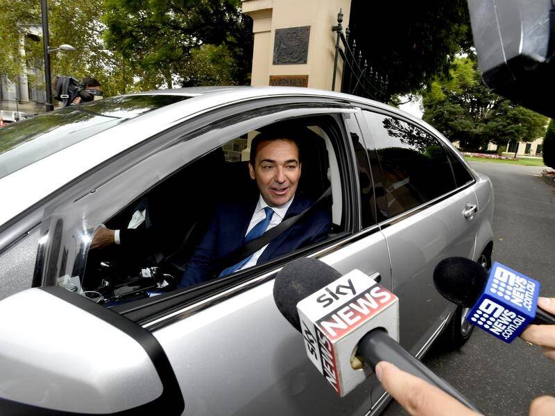 SA Premier Steven Marshall has been sworn in after the Liberals' win, with two seats still in doubt.