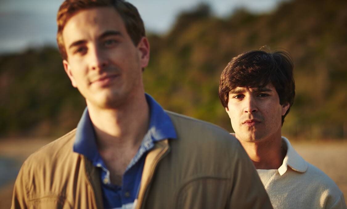 AUSSIE HIT | Ryan Corr (left) and Craig Stott as Timothy Conigrave and John Caleo.