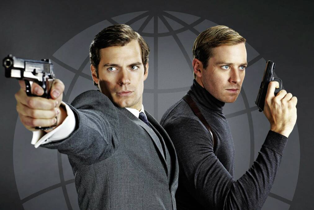 SAY "UNCLE" | Henry Cavill (left) and Armie Hammer in Guy Ritchie's slick remake of the Sixties spy classic.
