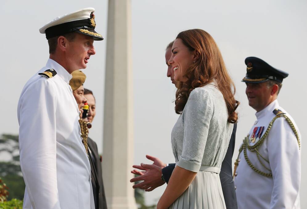 Prince William, Duke of Cambridge and Catherine, Duchess of Cambridge are on a Diamond Jubilee Tour of the Far East taking in Singapore, Malaysia, the Solomon Islands and the tiny Pacific Island of Tuvalu. Photo by Chris Jackson/Getty Images