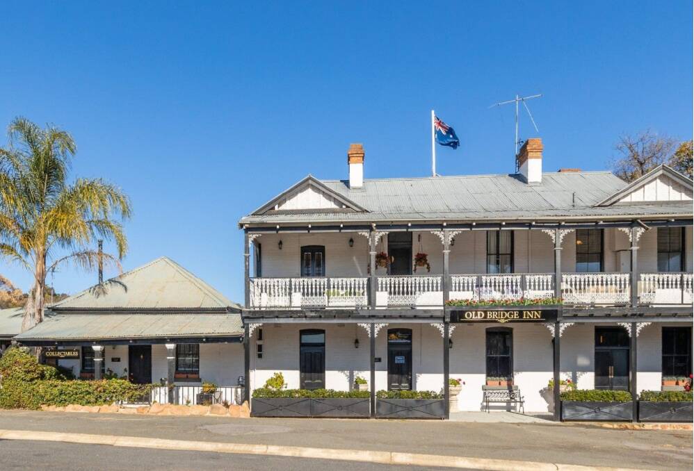 The Old Bridge Inn, in Gundagai NSW, is on the market. Photo: Supplied 