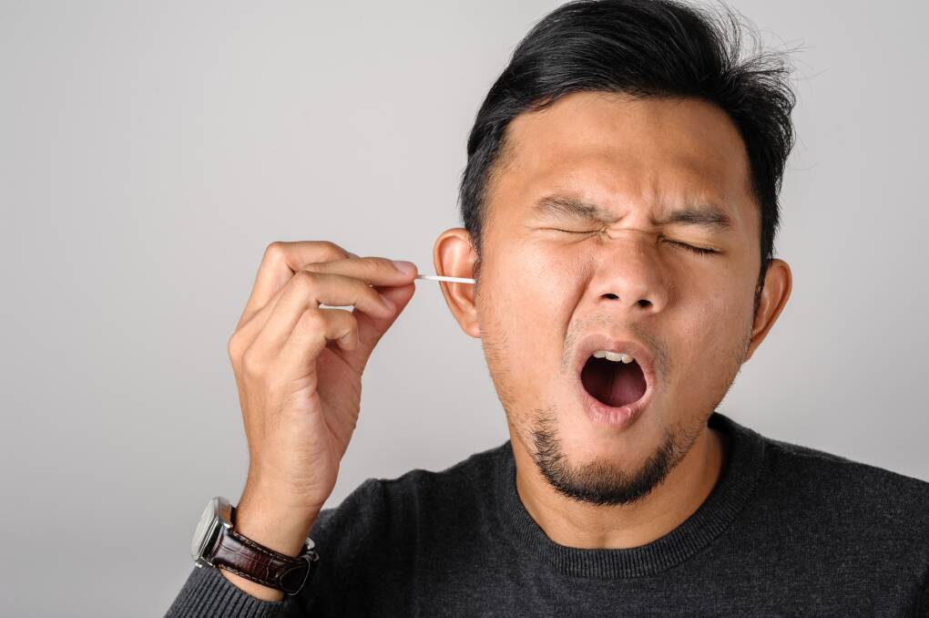 NOT THE BEST IDEA: Are you guilty of using a cotton tip to clean your ears? You might want to think twice before reaching for it. 