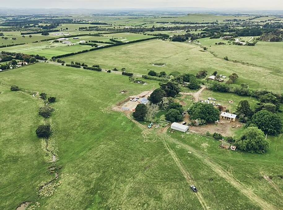 Nine's The Block bought this farm land at Gisborne for their reality TV show. Picture: Nine.