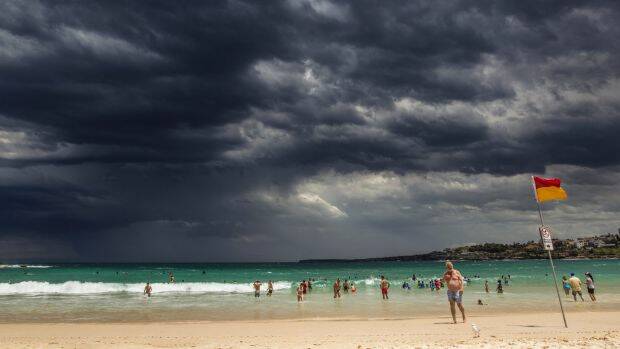 Rain and storms could be on the radar for Sydney this Christmas Day.  Photo: Jessica Hromas