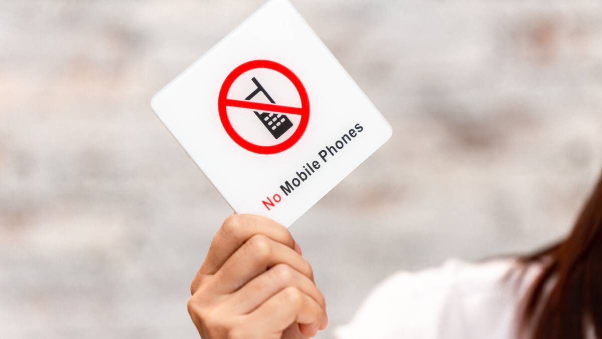 It's time for a good rethink around mobile phone rules. Picture Shutterstock