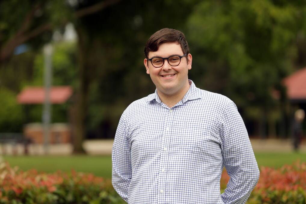 New councillor: Riley Munro is one of the six new faces on Campbelltown Council this term. Picture: Chris Lane