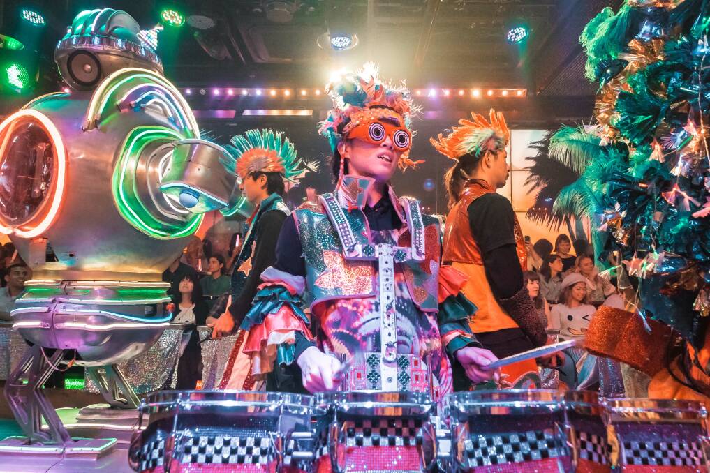 THE WEIRD AND WONDERFUL: Take in the Robot Restaurant show in Shinjuku. Picture: Supplied
