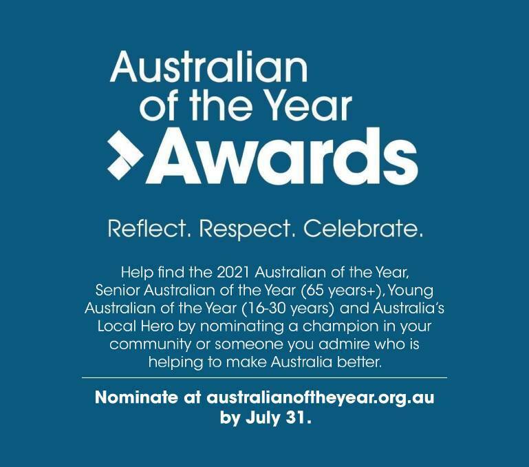 Last chance to nominate for 2021 Australian of the Year awards