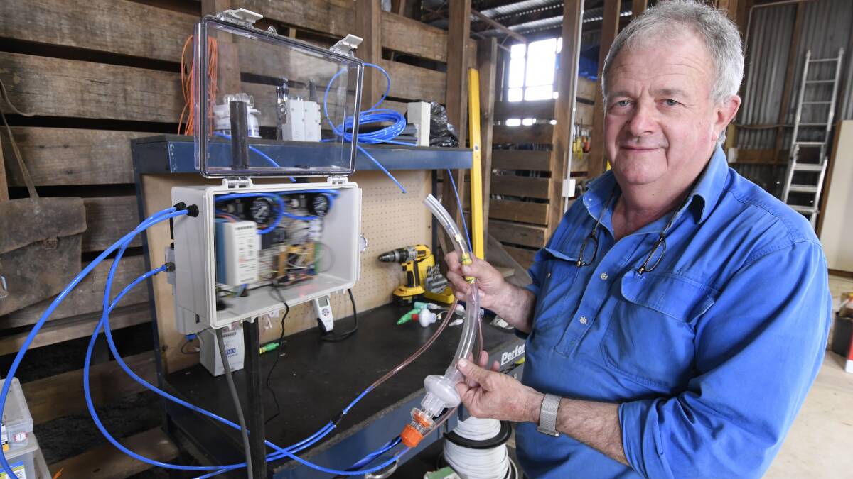 Engineer prototypes life-saving ventilator in just days