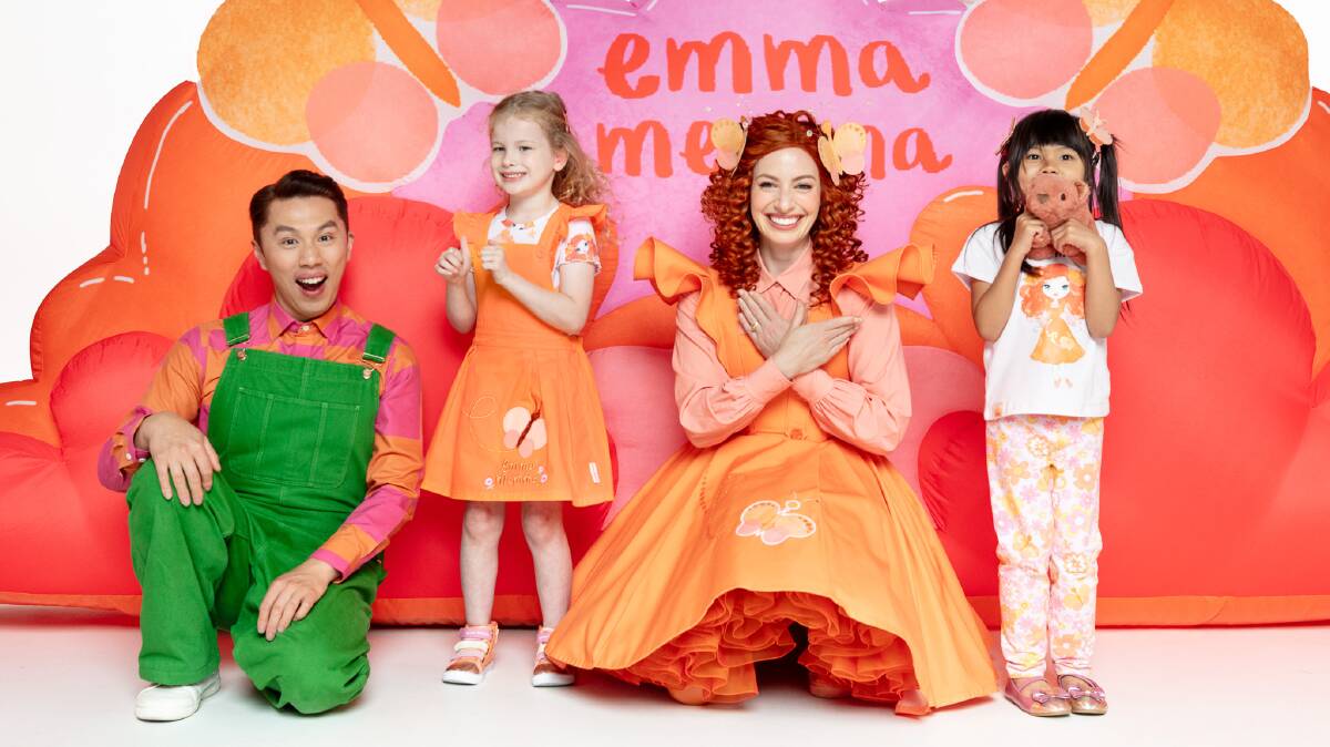Emma Memma is launching a debut apparel collection at BIG W. Picture supplied