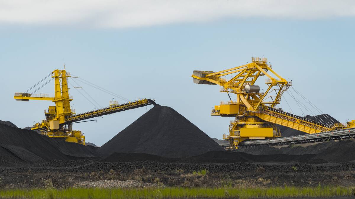 Coal loading and sorting equipment at Newcastle, NSW. Picture: Shutterstock.