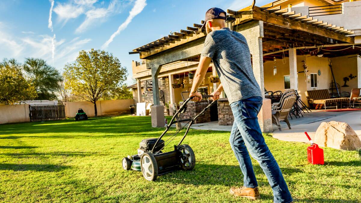 Keep your lawn looking healthy during summer by keeping it a little longer. Picture: Shutterstock.