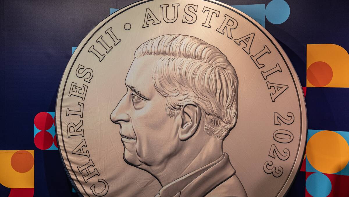 New Australian coins will feature an effigy of King Charles III. Picture by Karleen Minney