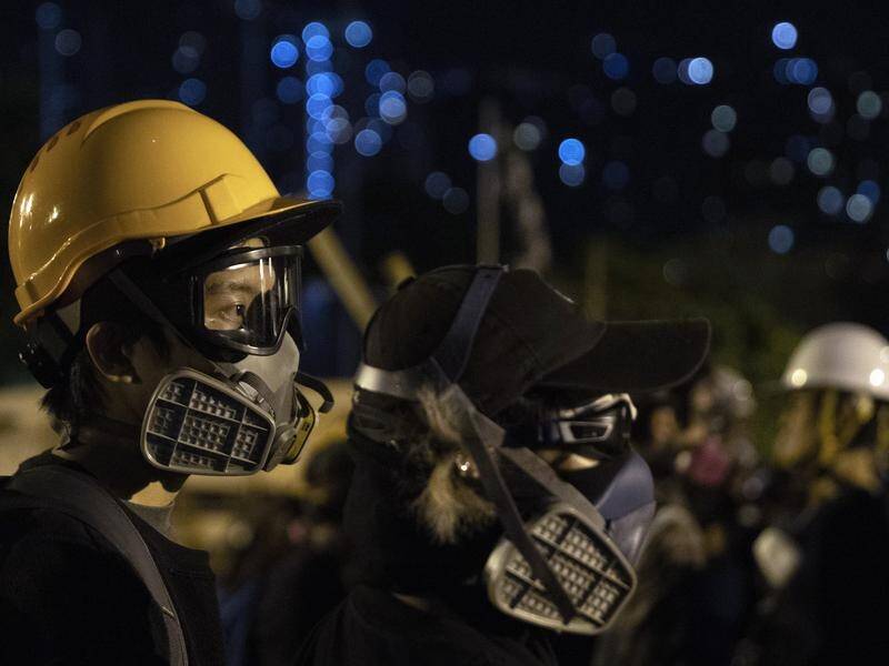 Australia's foreign minister says she is deeply concerned by the increasing violence in Hong Kong.