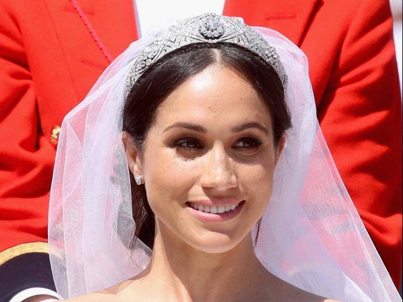 The Dutchess of Sussex was calm and chatty before walking down the aisle, says her stylist.