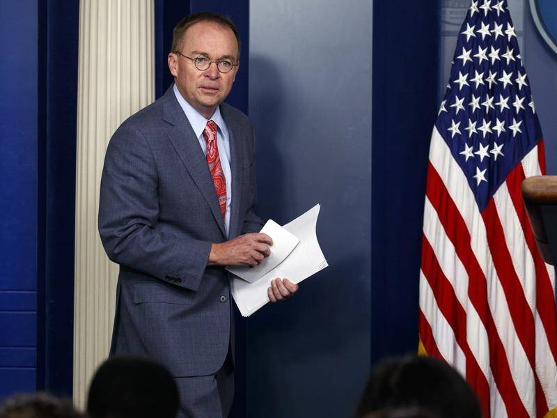 White House chief of staff Mick Mulvaney has walked back comments on President Trump and Ukraine.