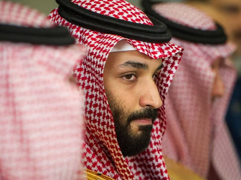 Saudi Crown Prince Mohammed bin Salman made a condolence call as international pressure rises.