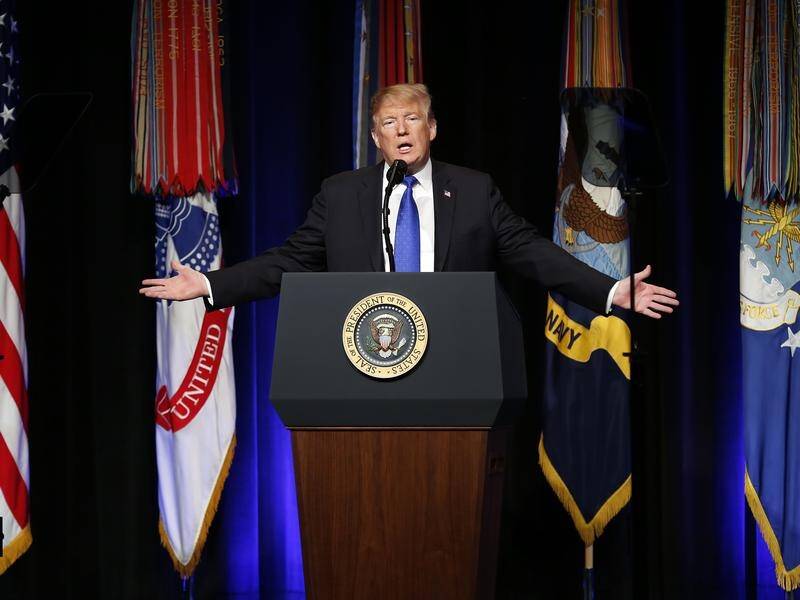 Donald Trump is asking wealthy allies to 'step up' and share the financial burden of defence.