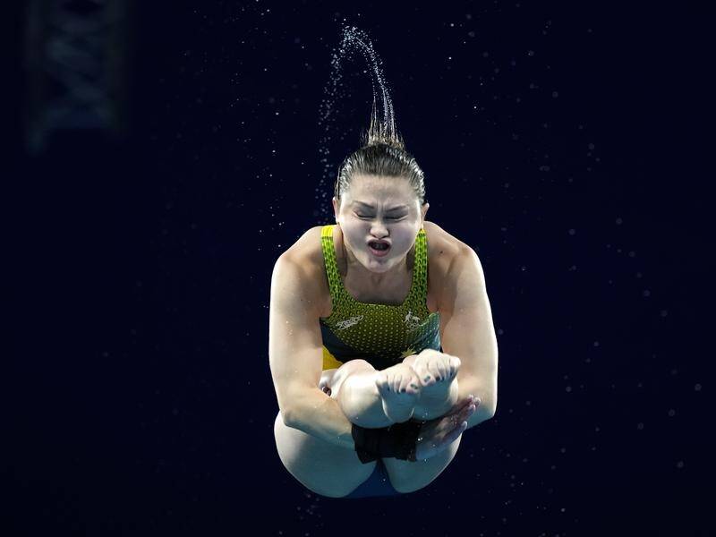 Australian diver Melissa Wu is fourth after the Olympic women's 10m platform preliminaries in Tokyo.