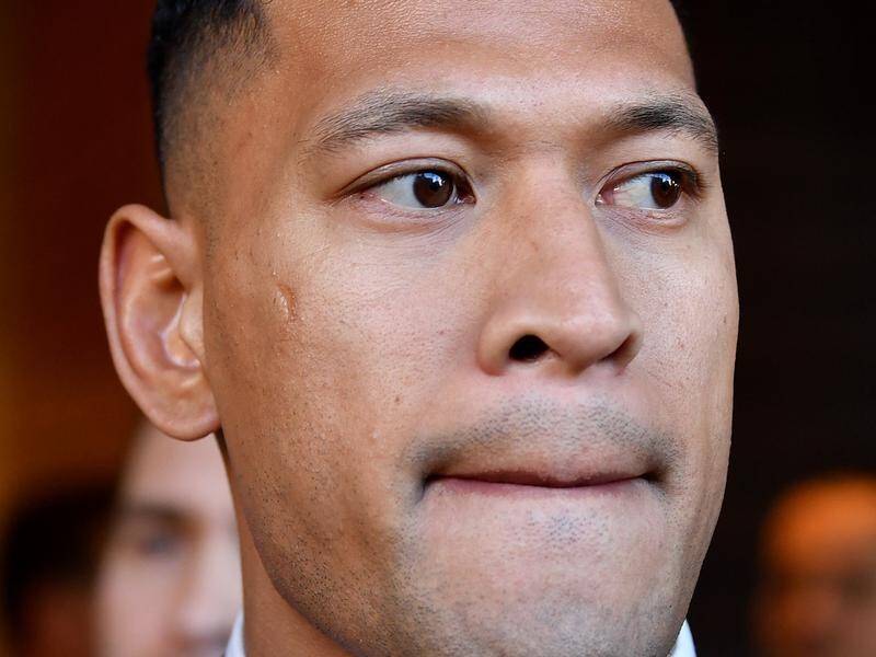 Israel Folau's meal payment at a New Zealand restaurant has been given to a gender diverse charity.