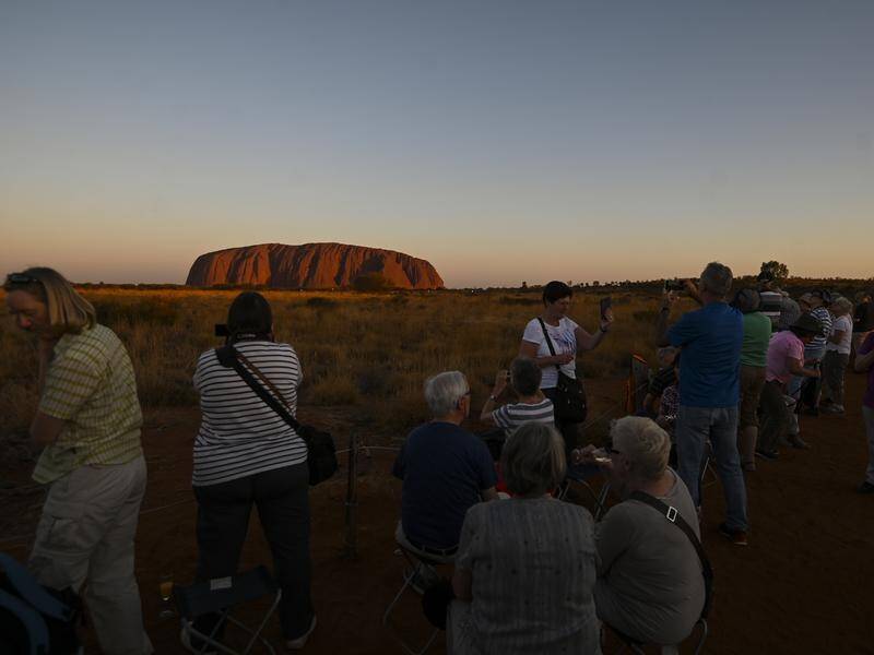 Uluru's traditional owners have marked the closure of the climb with a large inclusive celebration.