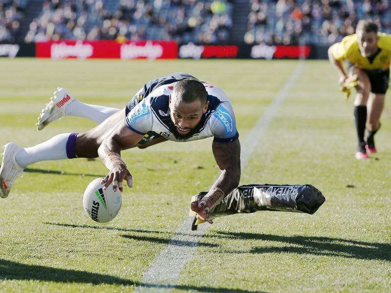 Josh Addo-Carr was among Melbourne's Origin stars to back-up as the Storm beat the Warriors 42-16.