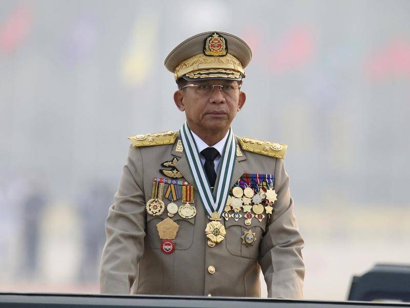 General Min Aung Hlaing has indicated he will be at the next ASEAN summit on behalf of Myanmar.