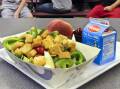 A Flinders University study found school-provided lunches could boost nutrition and learning. (AP PHOTO)