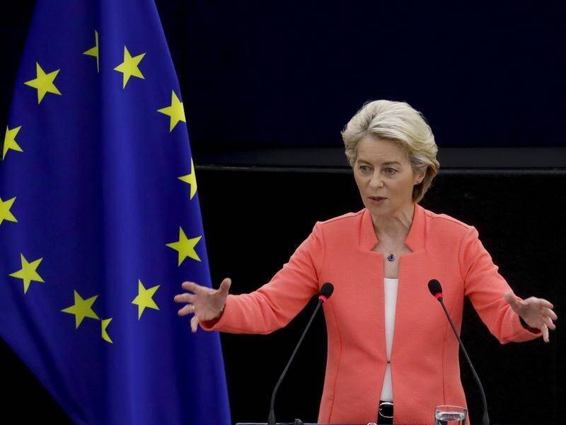 European Commission President Ursula von der Leyen has warned of "a pandemic of the non-vaccinated".