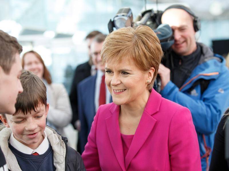 SNP leader Nicola Sturgeon wants another independence referendum for Scotland.