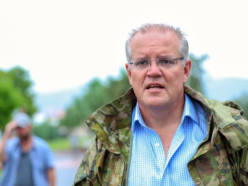 Scott Morrison is visiting Cloncurry in Queensland to see the scale of the flood damage.