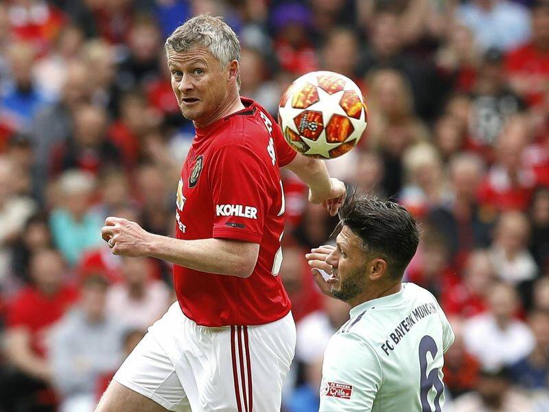Coach Ole Gunnar Solskjaer has scored Manchester United in their reunion match with Bayern Munich.
