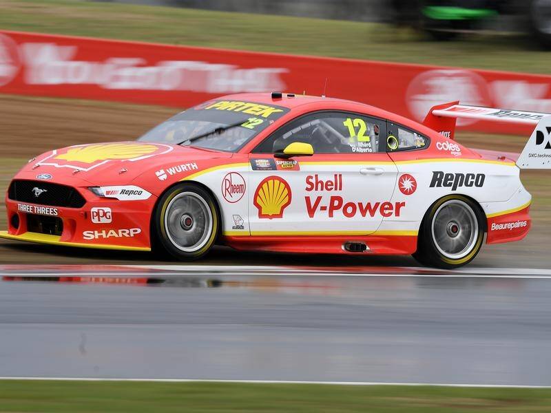 Fabian Coulthard's Ford was quickest in the final warm-up at Mount Panorama.