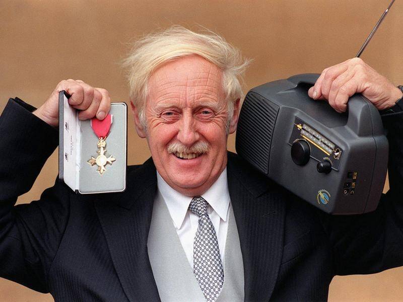 Trevor Baylis (file) who invented the wind-up radio for people in the Third World has died aged 80.