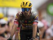 Primoz Roglic is a confirmed starter in the Vuelta a Espana, the last Grand Tour race of the season. (AP PHOTO)