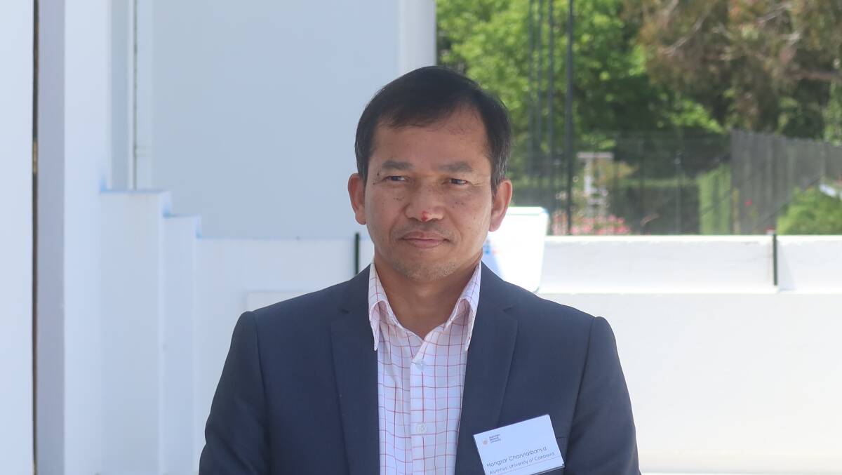 Hongsar Channaibanya fled Myanmar and came to Canberra where he was educated at the University of Canberra. Picture by Steve Evans