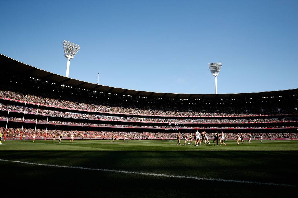 ADAMANT: The AFL has always been intransigent on an MCG grand final. Photo: Darrian Traynor/AFL Photos/via Getty Images 